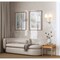 Z-Lite Shannon Wall Sconce, 2-Light, 12.75 In.W x 7.25 In.L x 17 In.H, Brushed Nickel/white 3040-2S-BN - alternate 7